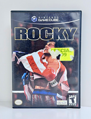 Ubisoft Rocky (Nintendo GameCube, 2002) Complete w/Manual & Registration Card!!
