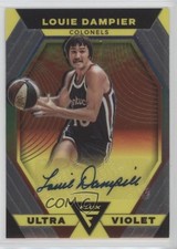 2022-23 Panini Flux Ultraviolet Signatures Louie Dampier #UVS-LOU Auto HOF 1pe9