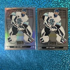 2024-25 O-Pee-Chee Platinum #179 Joey Daccord - Rainbow & Base - Seattle Kraken