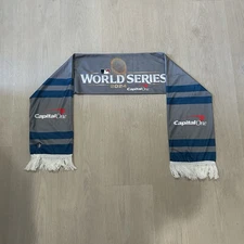 MLB World Series 2024 Scarf Baseball Fan Promo Capital One Yankees Dodgers