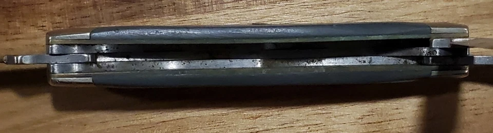 Buck 303A USA 3 Blade Gray Workman Pocket Knife - Image 4 of 4