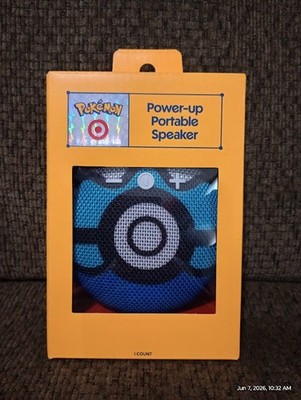 Pokemon x Target DiveBall Portable Bluetooth Speaker NEW Limited Edition