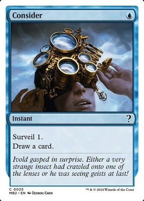 Consider The List MB2