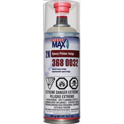 Peter Kwasny SPM-3680033 Spraymax 2k Epoxy Primer  Gray
