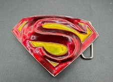 Superman Belt Buckle DC Comics American Superhero Licensed GTO design studio