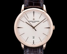 Vacheron Constantin 85180 Patrimony Self-Winding 18K Rose Gold Silver Dial