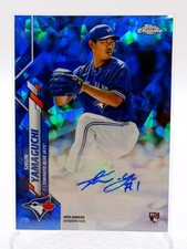 2020 Topps Chrome Update Sapphire Rookie Auto #RASY Shun Yamaguchi