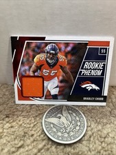 2018 Panini Donruss - Rookie Phenom Jerseys Bradley Chubb #19 Red (MEM, RC)