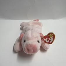 TY Beanie Baby Retired Squealer The Pig 1993 With Tags