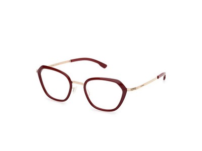 IC! BERLIN IC5090 Eyeglasses VAYU Eye Glasses 028 Rose Authentic New 51 Cat Eye