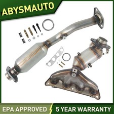 For Nissan Sentra 2.0l 2x Catalytic Converters Front Rear 2009 2010 2011 2012 For Nissan Sentra 2.0l 2x Catalytic Converters Front Rear 2009 2010 2011 2012