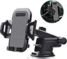 3 in 1 Universal Car Phone Mount Holder Cradle Dashboard Windshield Air Vent