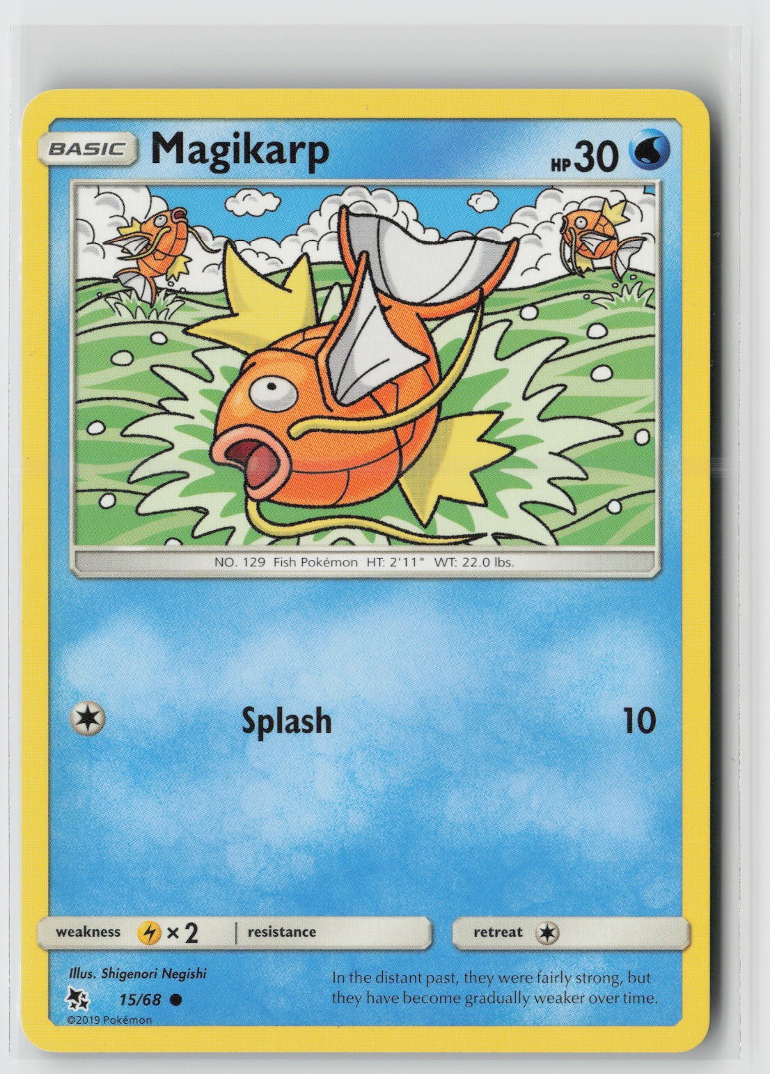Magikarp Common Hidden Fates 15/68 NM