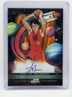 2025-26 Topps Chrome Cosmic Yang Hansen First Flight Auto Orange Galactic /25