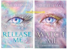 Tahereh Mafi 2 book set : watch me + release me paperback Free shipping 