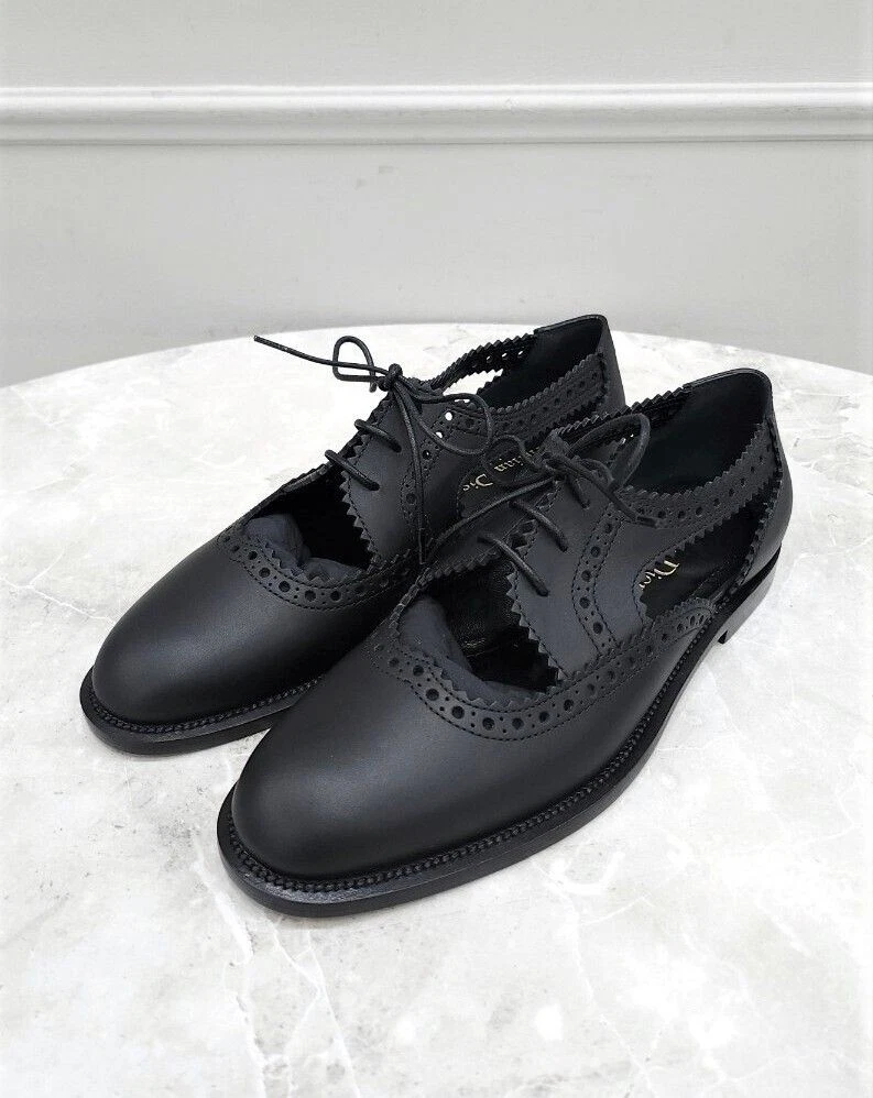 Mocassins cuir Dior Teddy Derby 71318800