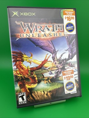 Wrath Unleashed  - Microsoft Xbox **CIB & TESTED** BLOCKBUSTER BOX