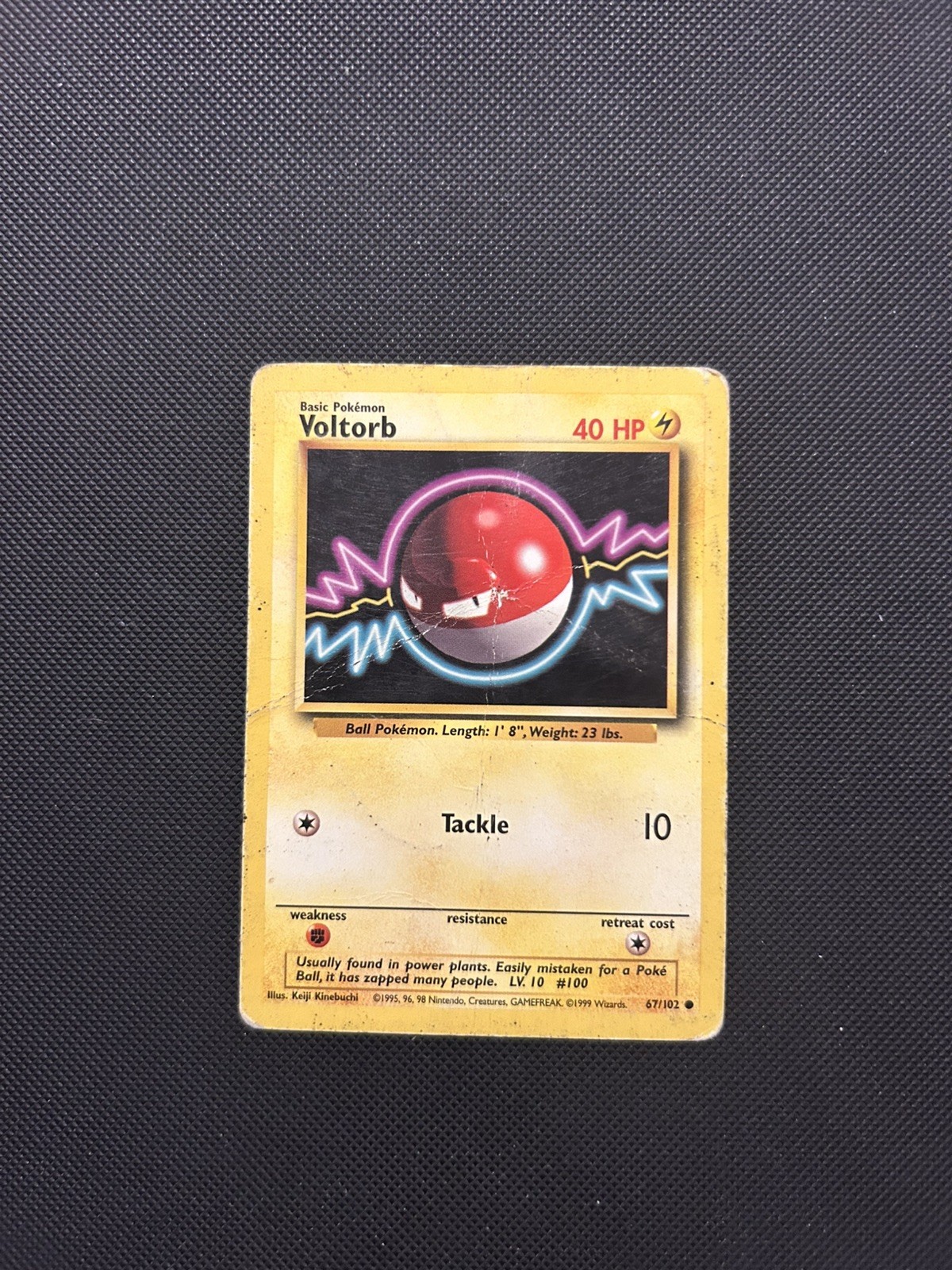 Voltorb 67/102 | Base Set | Non Holo Pokemon Card HP
