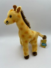 Dakin Nature Babies Jiffy Giraffe Yellow Spots Brown 1974 Animal 12" 31-3613 Tag