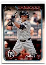 2024 Topps Baseball Update J.D. Davis Rainbow Foil #US231 New York Yankees