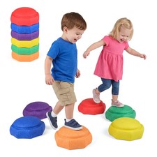 Stepping Stones, 6Pcs Toddler Stepping Stones, Non-Slip Balance Sensory Toys
