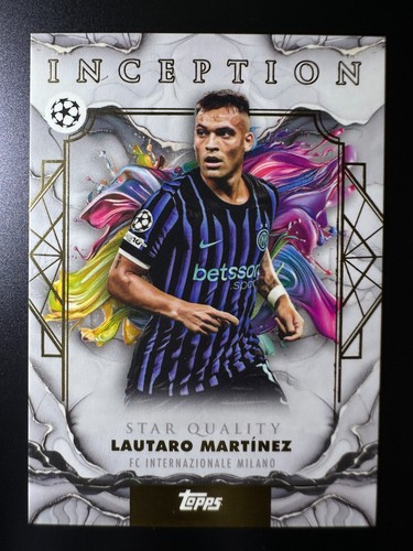 2025-26 Topps Inception UCC Soccer Star Quality Base - Lautaro Martinez #64