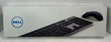 Dell Premier Wireless Bluetooth Keyboard And Mouse KM717 Gray New & Sealed!