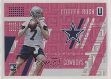 2017 Panini Unparalleled Class of Rookie Pink 111/299 Cooper Rush #261 00hn