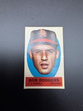 1963 Topps Peel Offs; Bob Rodgers; Instruction back included; centered