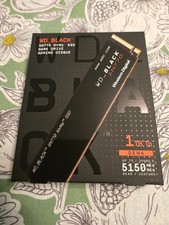 WD BLACK 1TB SN770 NVMe Gen4 PCIe M.2 2280 5150 MB/s Internal Gaming SSD Sealed