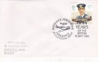 GB 1986 Spitfire 50th anniv. FDC Hawkinge Aerodrome special cancel typed VGC