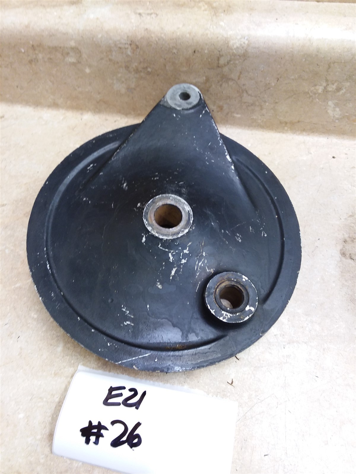 Yamaha YZ360-A -B YZ250-A -B Rear Wheel Brake Plate 1975 1974 #26 ARP E21