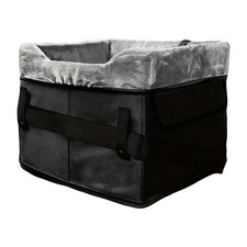 Dog Car Booster Seat, Elevated Pet Car Seats for Small Medium Dogs with Safety