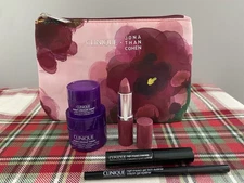 CLINIQUE FALL 2025 6 Pc SMART CLINICAL REPAIR Skincare/ Make Up/ Cosmetic Bag