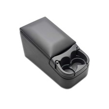 Universal Truck Bench Seat Center Console, Large Armrest Organizer with Stora...