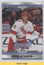 2024-25 Upper Deck MVP Pack Wars Blue Jesperi Kotkaniemi #118 READ 1hs9