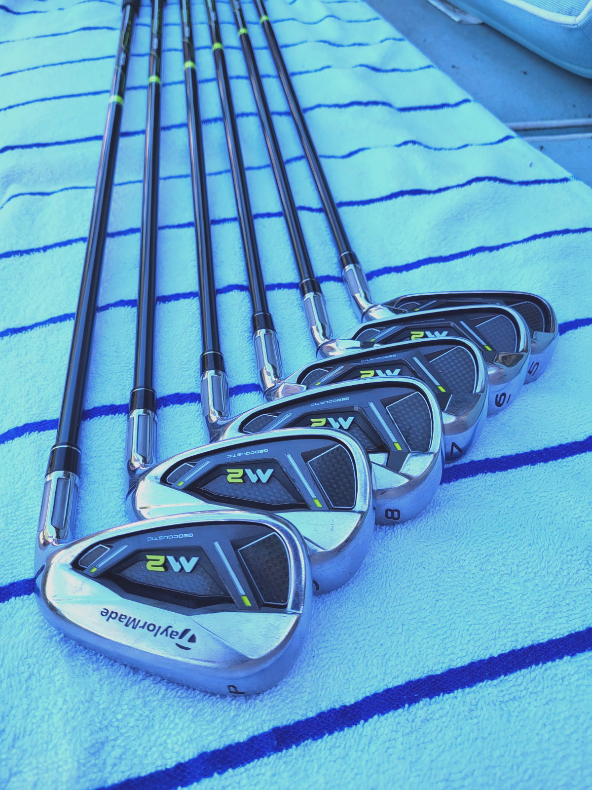 TaylorMade M2 Iron Set 5-PW R REAX Flex A 55 Graphite Senior