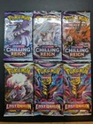 Pokémon 3x Lost Origin & 3x Chilling Reign SWSH Booster Packs (6 Pack Bundle)