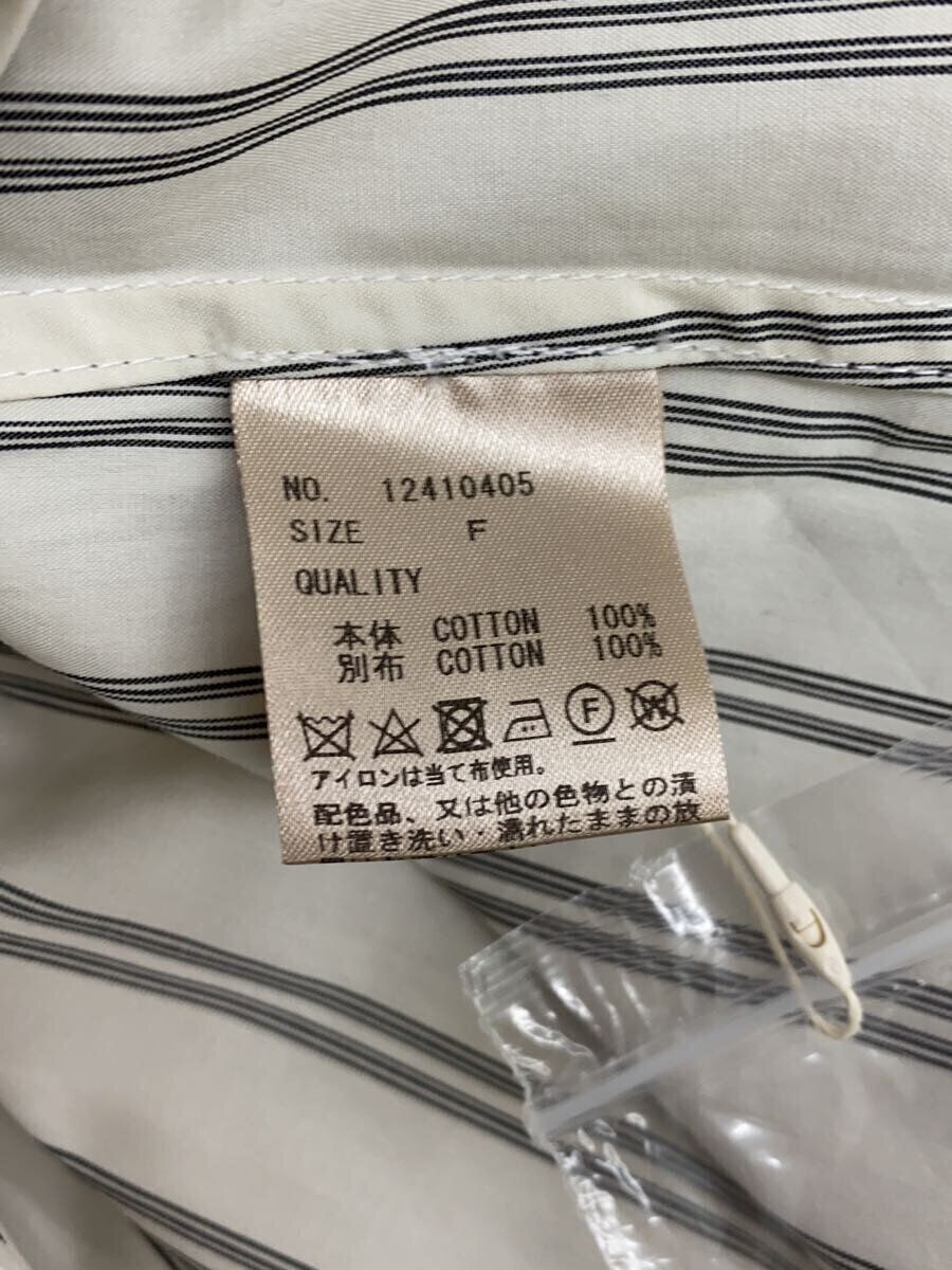 ALTRA Life's Other Camicie Maniche Lunghe OMAGGIO Cotone Riga Bianca 12410405 Strati Usate