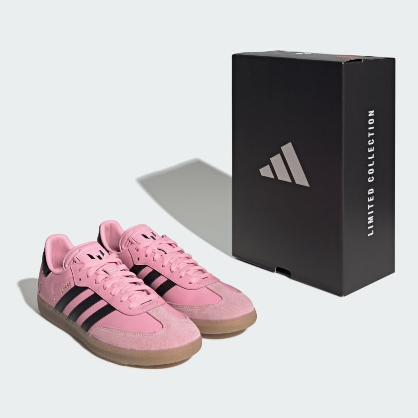 ADIDAS SAMBA MESSI Mens Indoor SOCCER Shoes Pink AUTHENTIC  display picture 1