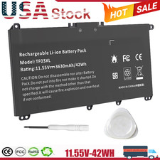 Lot TF03XL Battery for HP Pavilion 15-CD HSTNN-LB7J/-LB7X 920070-855 TPN-Q190