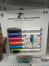 U Brands Magnetic Dry Erase Markers - Multicolor Set