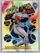 2026 Topps #TOG-10 Samuel Basallo Titans of the Game