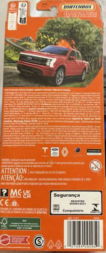 Matchbox 2024 MBX Electric Drivers 5er Pack Tesla/Porsche/Ford F-150/Karma Rarität - Bild 6 von 6