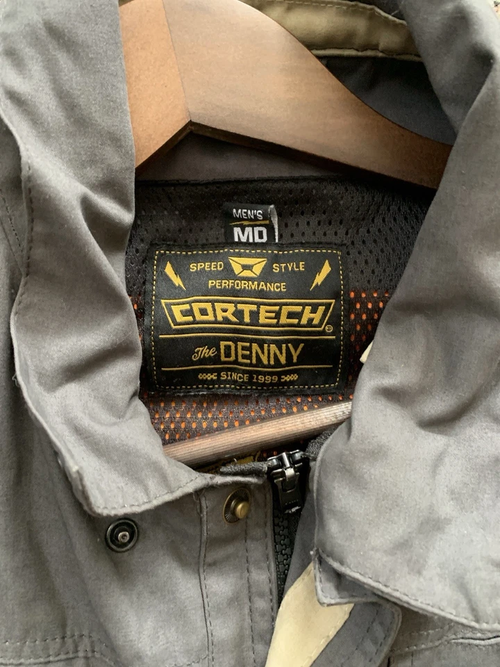 Cortech Denny Motorcycle Jacket Charcoal Men’s Medium Excellent Condition - Image 2 of 4
