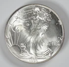 1993 $1 American Silver Eagle 1oz NICE Coin B36