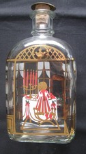 Holmegaard Weihnachtsflasche jule flask 1989