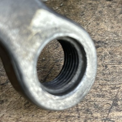 Vintage BSA Crankset Inch Pitch Chainring Steel Skip Tooth Track