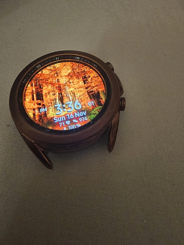 Samsung Galaxy Watch3 SM-R850 41mm Mystic Bronze (Bluetooth) - SM-R850NZDAXAR - Image 3 of 4