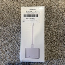 GENUINE Apple Lightning to Digital AV Adapter MD826AM/A